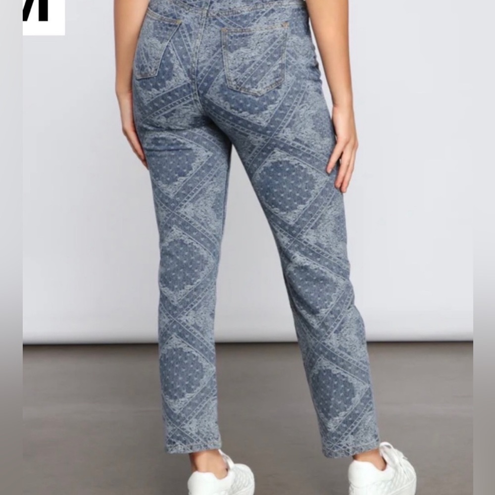 Windsor Patterned Jeans - Picture 2 of 8